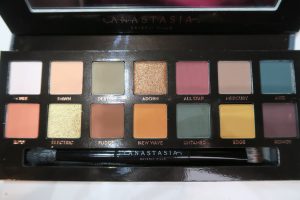 anastasia beverly hills subculture palette - Close up pan